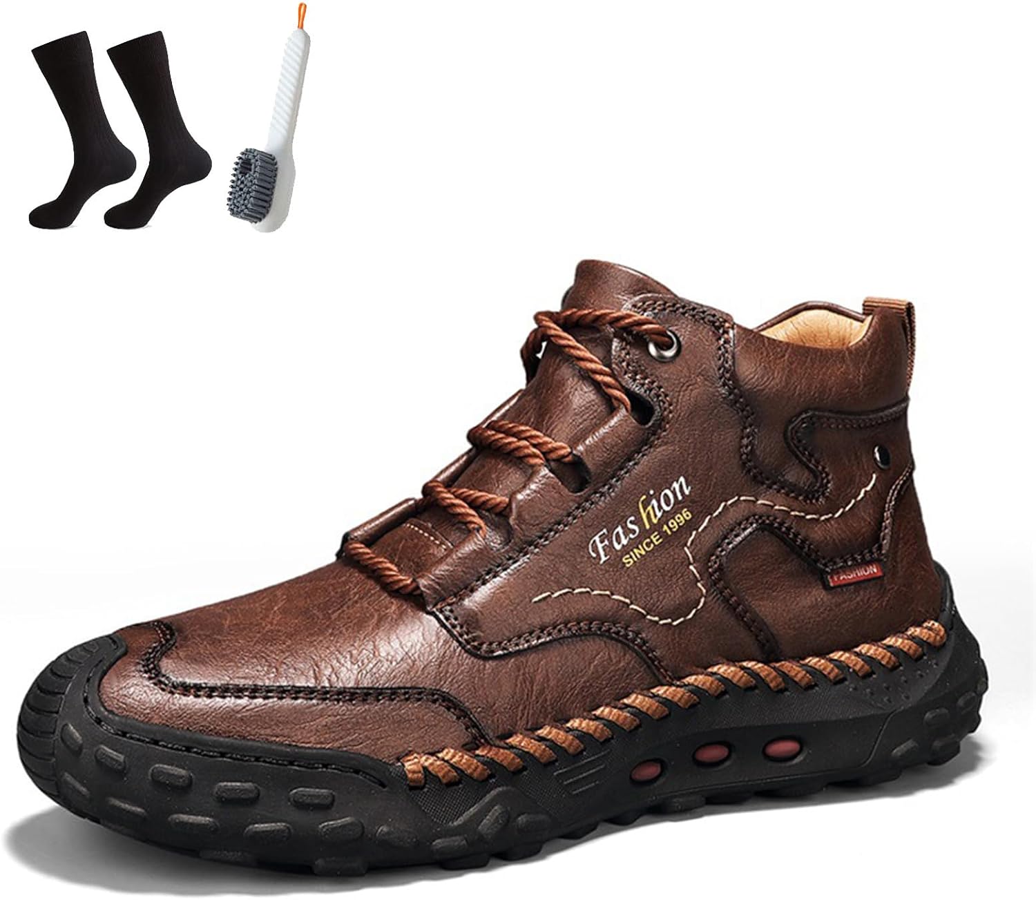 Мужская обувь FOKZIH, 2025, широкая передняя часть, ортопедическая поддержка свода стопы, кроссовки и ботинки для походов, темно-коричневый
Мужская обувь FOKZIH, 2025, широкая передняя часть, ортопедическая поддержка свода стопы, кроссовки и ботинки для походов, темно-коричневый