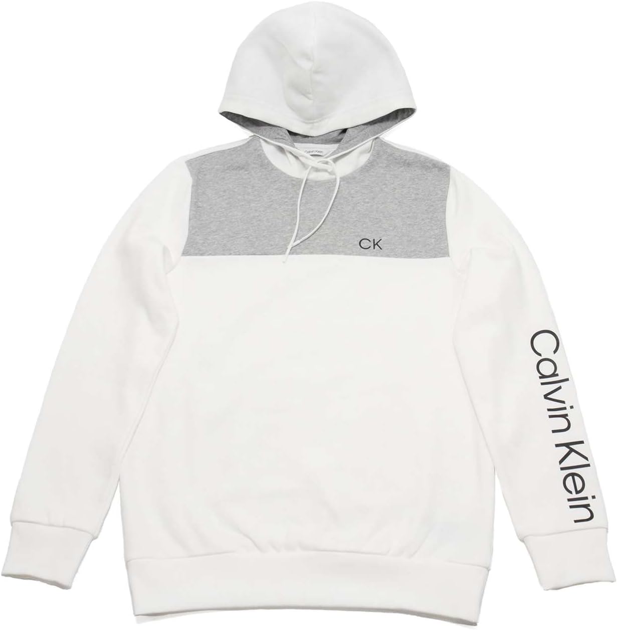 Мужской пуловер с капюшоном Calvin Klein Colorblock с длинным рукавом, Brilliant White
Мужской пуловер с капюшоном Calvin Klein Colorblock с длинным рукавом, Brilliant White