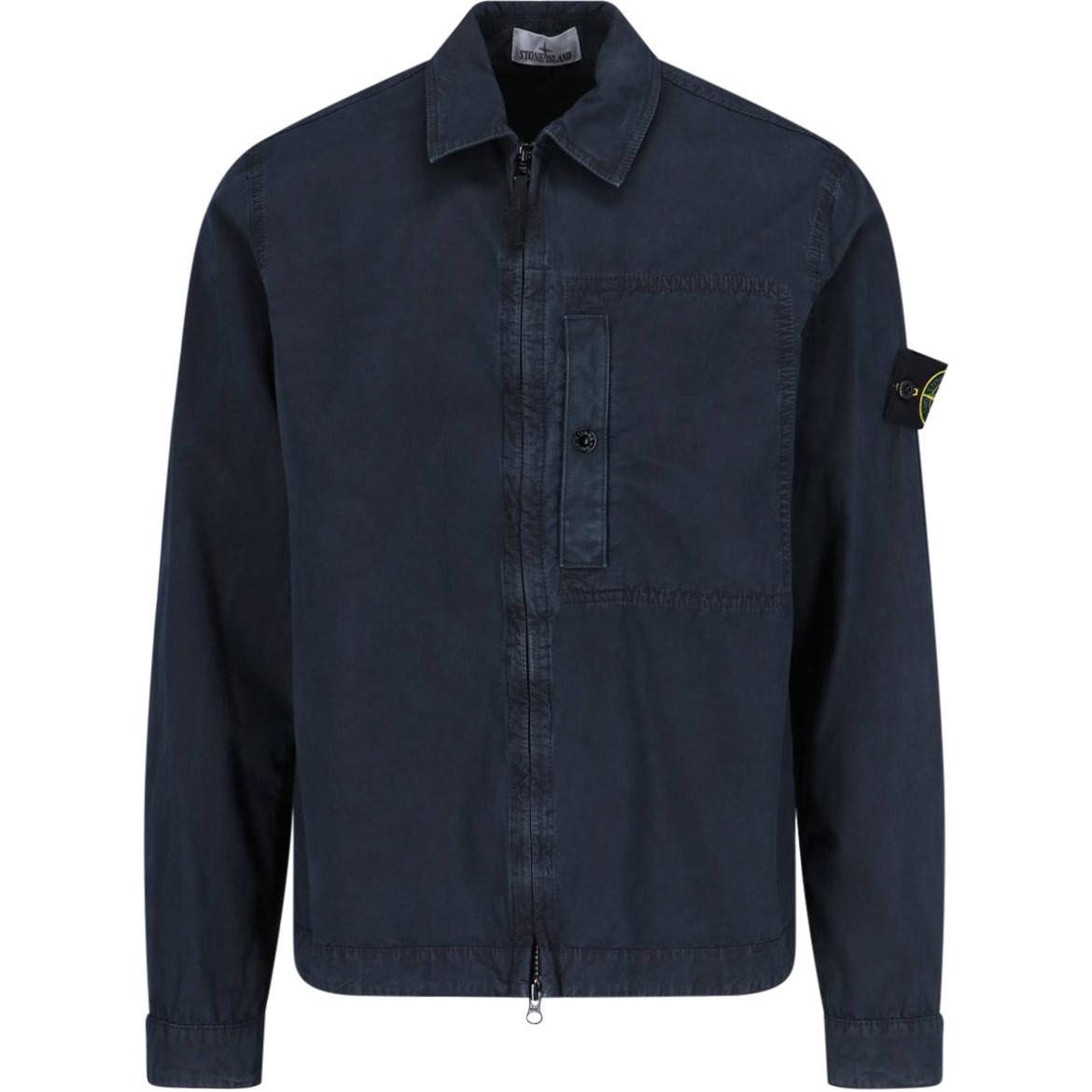 Застегивающаяся на молнию рубашка-куртка с нашивкой компас STONE ISLAND, синий
Застегивающаяся на молнию рубашка-куртка с нашивкой компас STONE ISLAND, синий