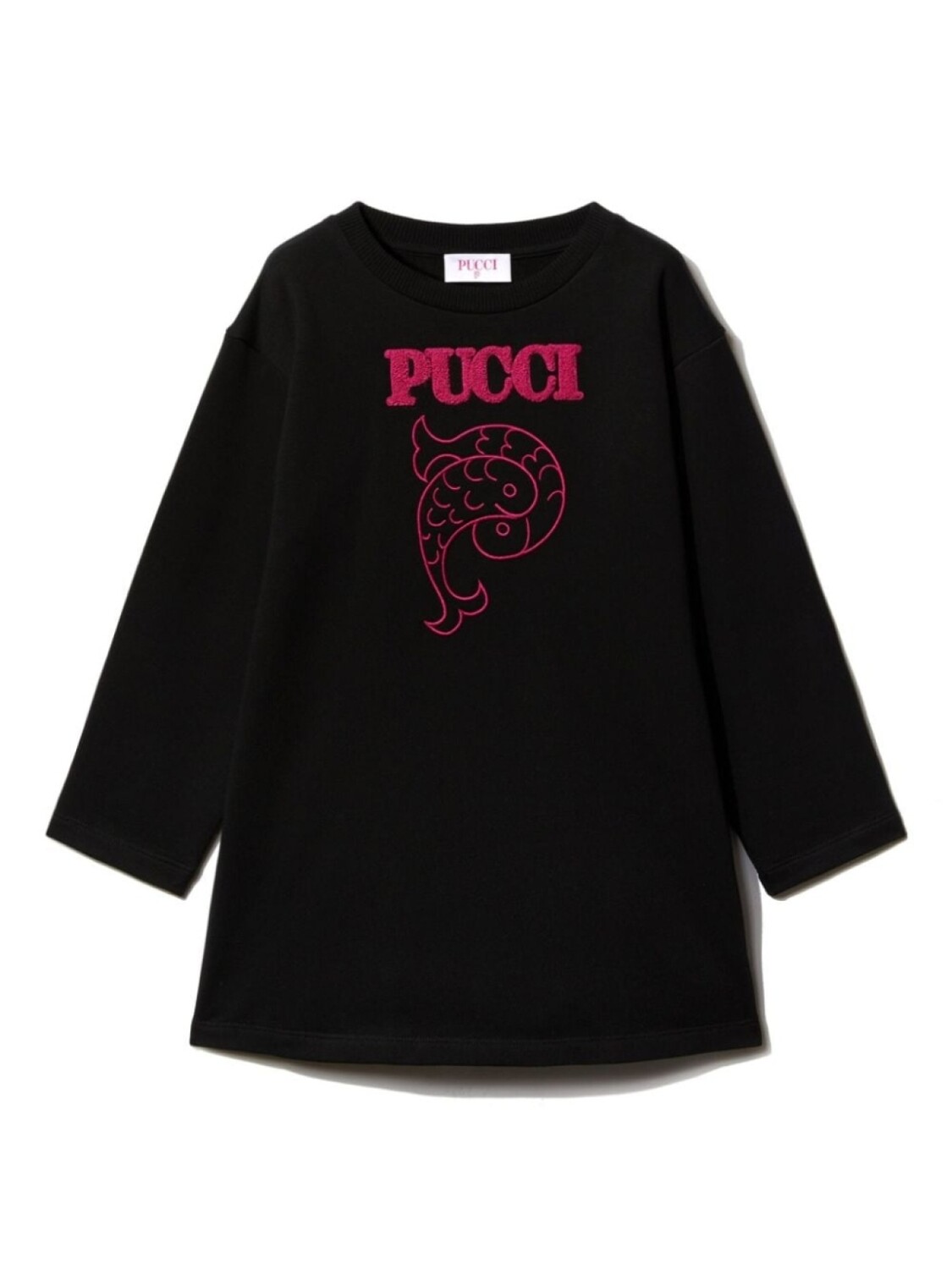PUCCI Junior хлопковое платье с вышитым логотипом, черный
PUCCI Junior хлопковое платье с вышитым логотипом, черный