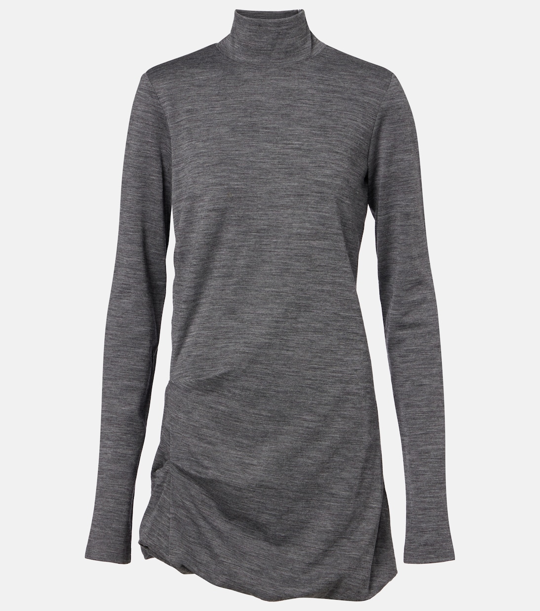 Мини-платье Luigia из смеси шерсти и хлопка Sportmax, Grigio Chiaro 
Мини-платье Luigia из смеси шерсти и хлопка Sportmax, Grigio Chiaro