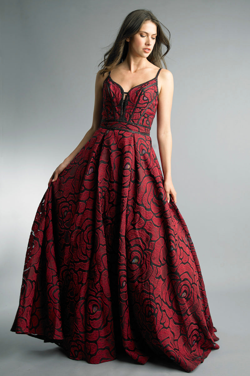 Вечернее платье без рукавов с абстрактным узором Basix Black Label, красный
Вечернее платье без рукавов с абстрактным узором Basix Black Label, красный