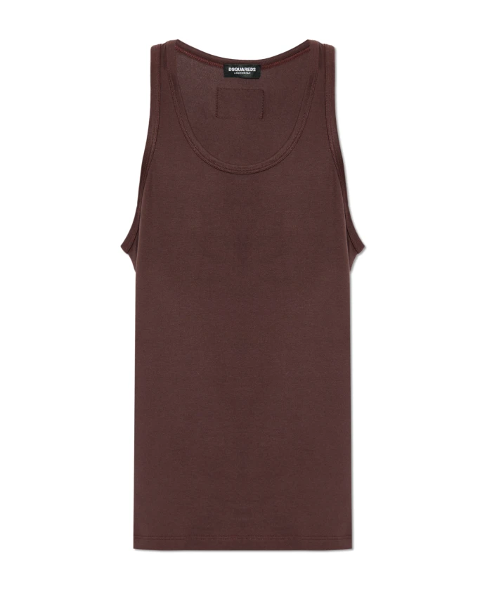 Футболка без рукавов Dsquared2, коричневый
Футболка без рукавов Dsquared2, коричневый