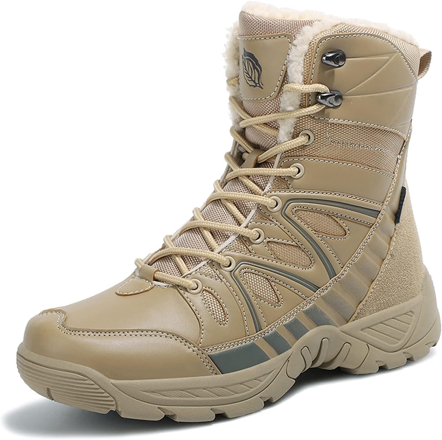 Высокие походные ботинки, зимние мужские снежные ботинки, мужская теплая уличная обувь с высоким берцем и шнуровкой, тактическая обувь для пустыни, противоскользящие походные Rishengchang, коричневый
Высокие походные ботинки, зимние мужские снежные ботинки, мужская теплая уличная обувь с высоким берцем и шнуровкой, тактическая обувь для пустыни, противоскользящие походные Rishengchang, коричневый