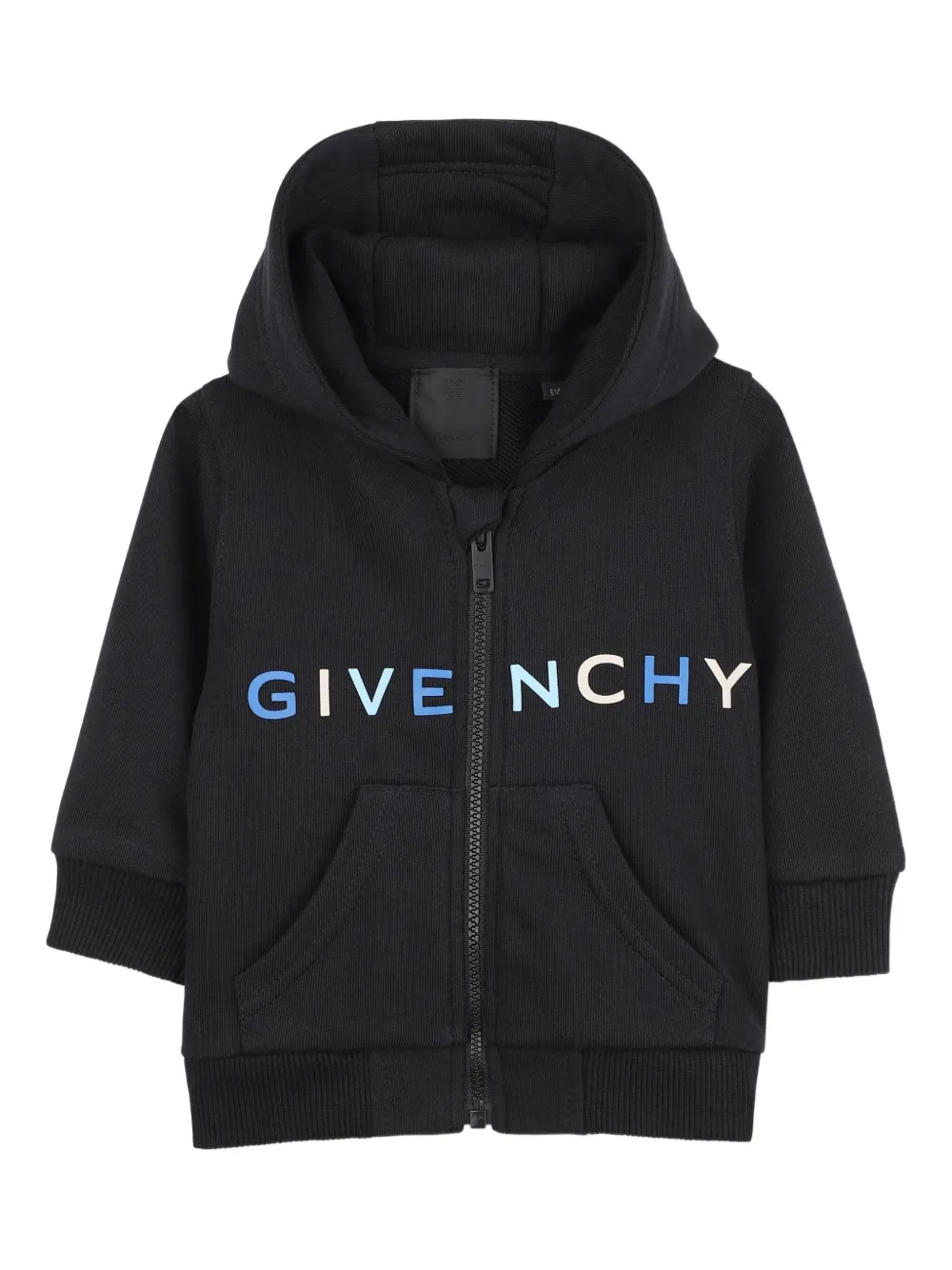Худи на молнии с логотипом Givenchy Kids, черный
Худи на молнии с логотипом Givenchy Kids, черный