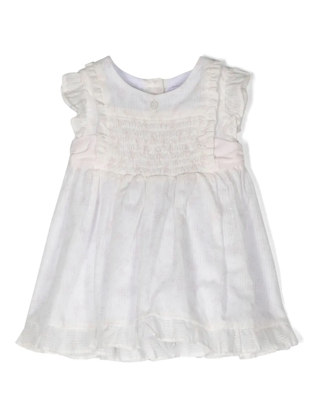 Платье со сборками и цветочным принтом Patachou, белый
Платье со сборками и цветочным принтом Patachou, белый