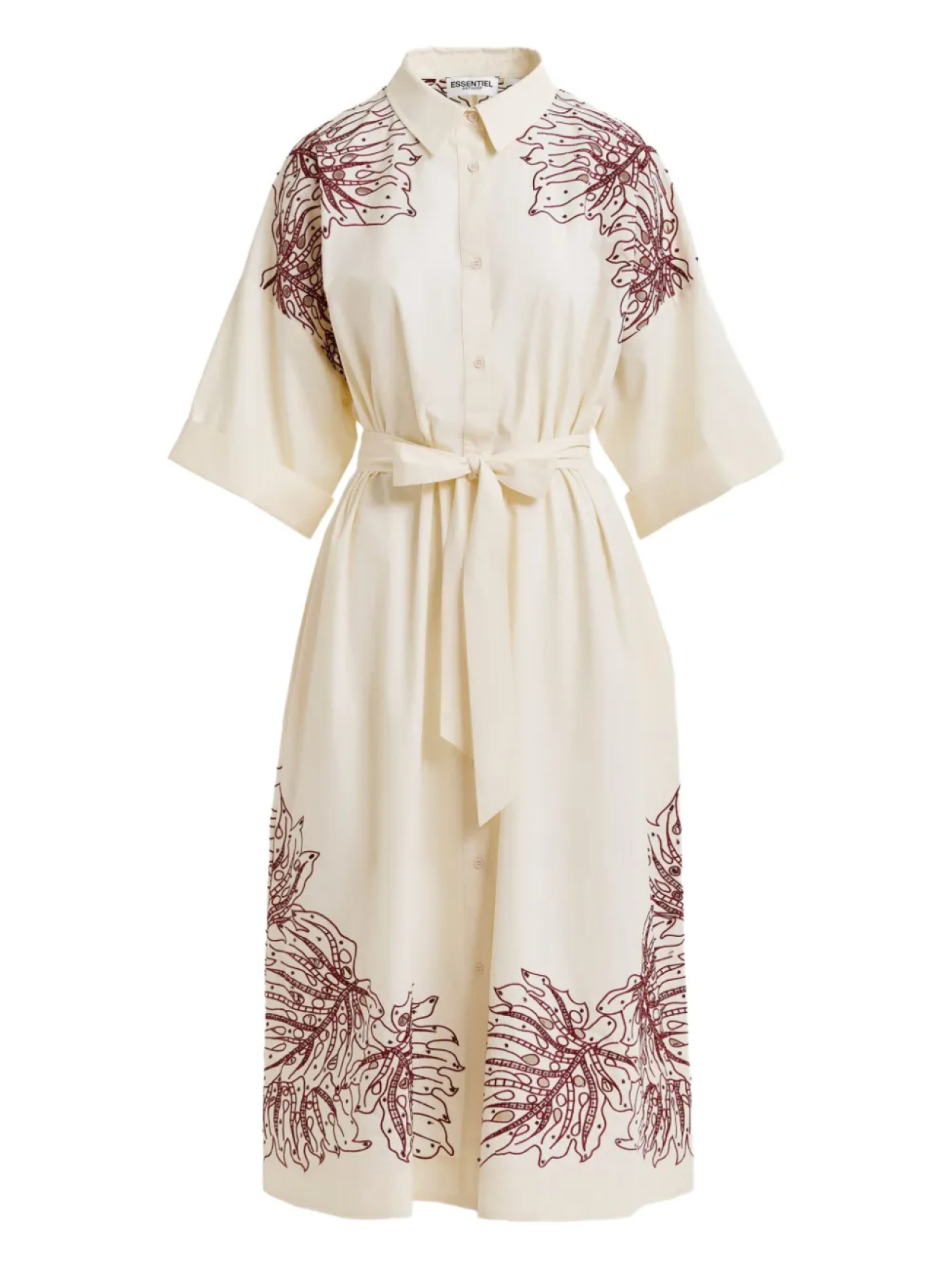 Essentiel Antwerp платье-рубашка Hanchor, нейтральный
Essentiel Antwerp платье-рубашка Hanchor, нейтральный