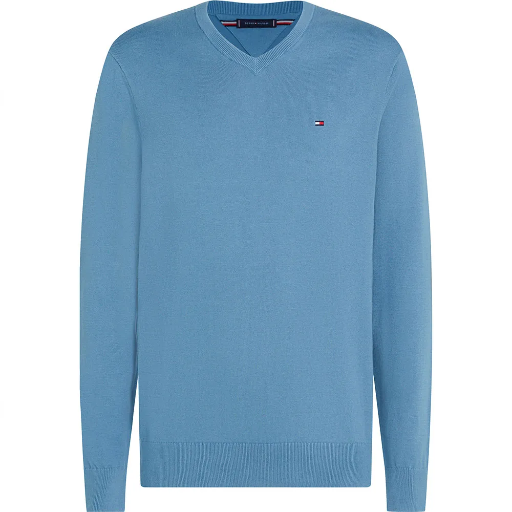 Свитер Tommy Hilfiger Essential v neck, синий
Свитер Tommy Hilfiger Essential v neck, синий