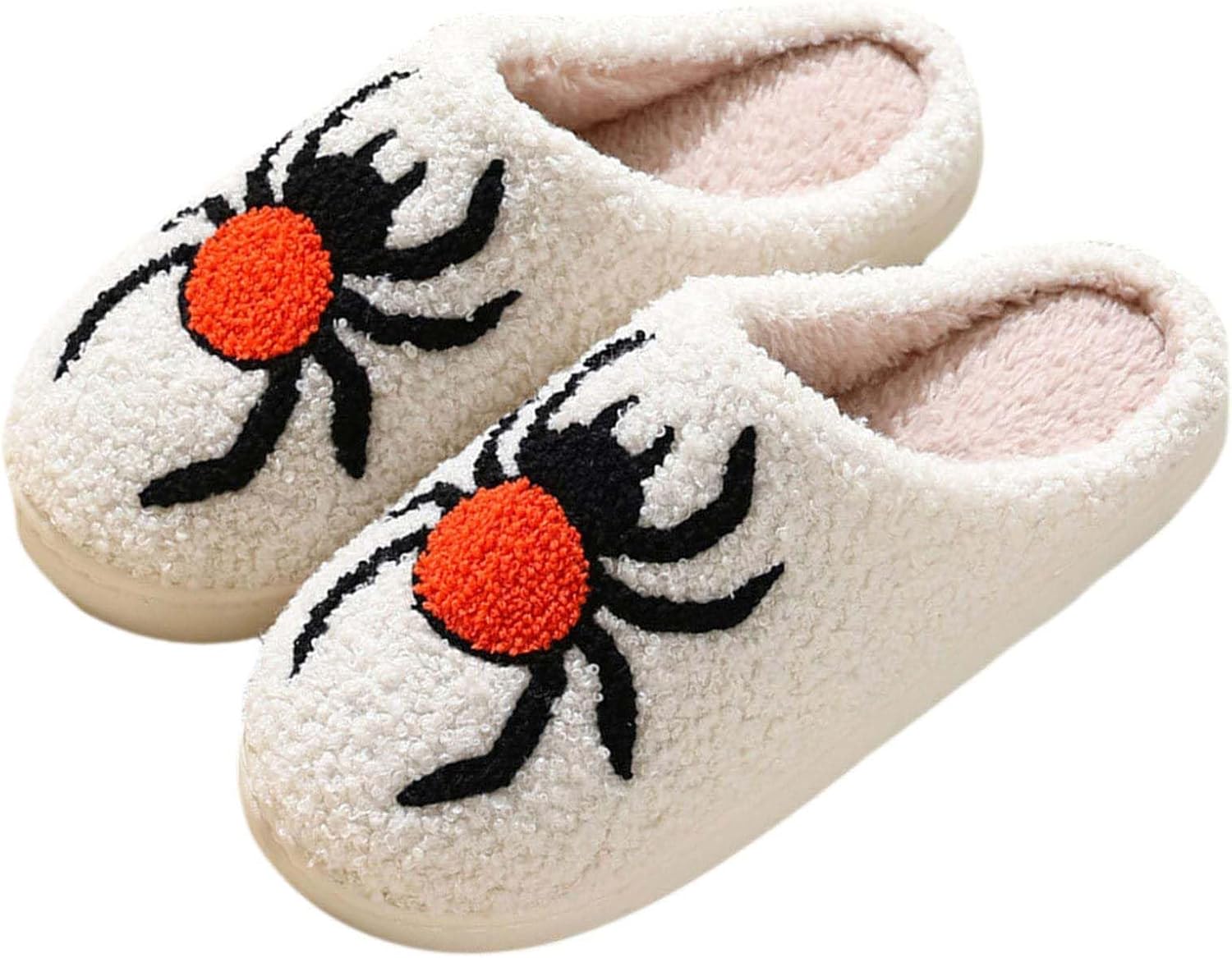 Домашние тапочки на Хэллоуин для женщин и мужчин, мягкие, пушистые, зимние, из пены с эффектом памяти, мягкие, теплые, в виде привидений, нескользящие, пушистые, подарок на Хэллоуин и Рождество, для дома и улицы Toumov, B-a1
Домашние тапочки на Хэллоуин для женщин и мужчин, мягкие, пушистые, зимние, из пены с эффектом памяти, мягкие, теплые, в виде привидений, нескользящие, пушистые, подарок на Хэллоуин и Рождество, для дома и улицы Toumov, B-a1