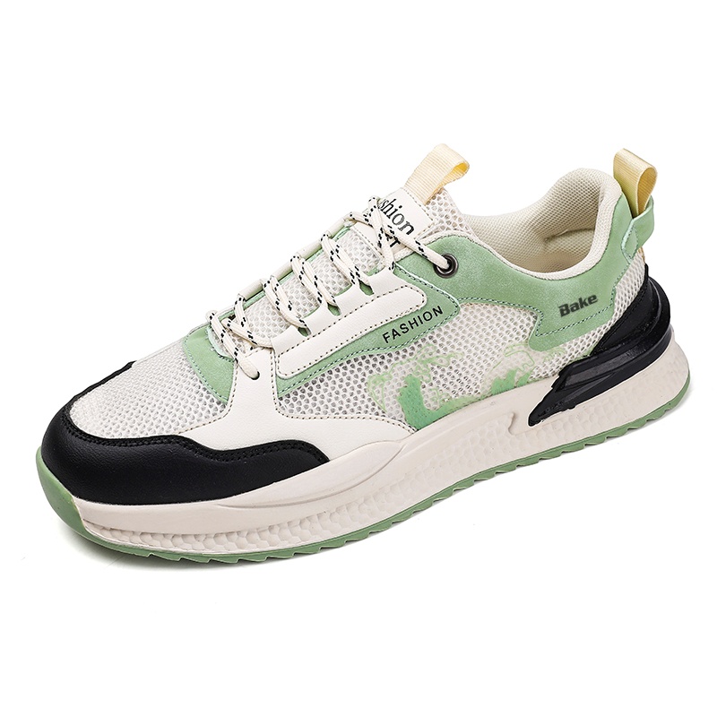 Нескользящие, износостойкие, дышащие низкие мужские кроссовки для скейтбординга BAKE, Beige Green
Нескользящие, износостойкие, дышащие низкие мужские кроссовки для скейтбординга BAKE, Beige Green