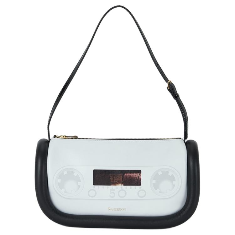 JW Anderson Женская средняя сумка через плечо из овчины и телячьей кожи разноцветная
JW Anderson Женская средняя сумка через плечо из овчины и телячьей кожи разноцветная