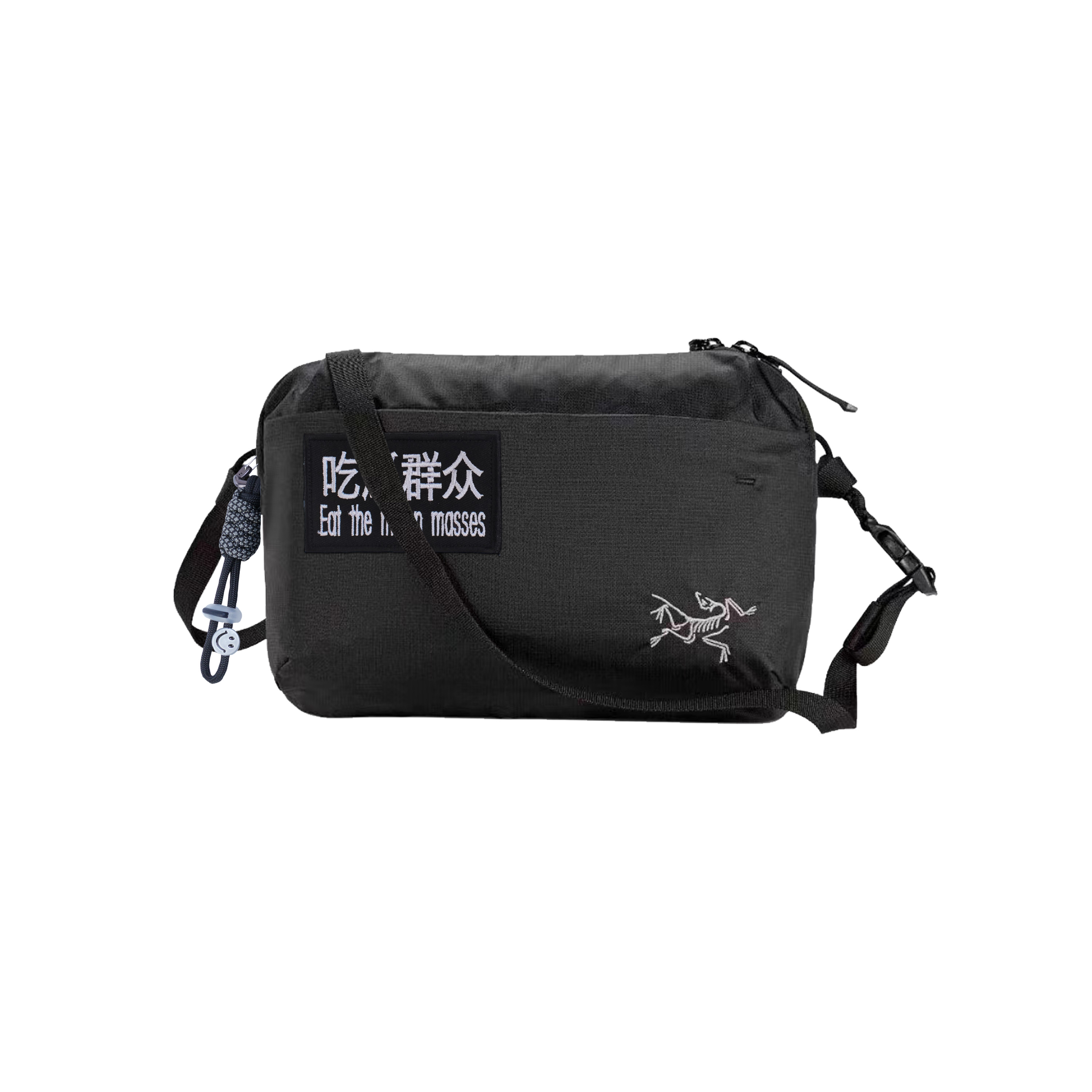 Arcteryx Полиамидная поясная сумка унисекс черная, Corner
Arcteryx Полиамидная поясная сумка унисекс черная, Corner