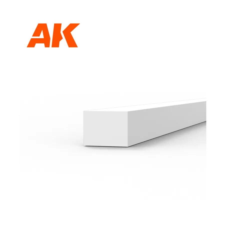 Стирольная полоса - 1,5 х 2 х 350 мм., High Quality Modeling Styrene
Стирольная полоса - 1,5 х 2 х 350 мм., High Quality Modeling Styrene