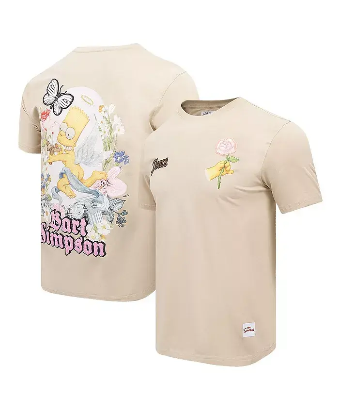 Мужская футболка The Simpsons Bart Peace Angel в бежевом цвете Freeze Max
Мужская футболка The Simpsons Bart Peace Angel в бежевом цвете Freeze Max