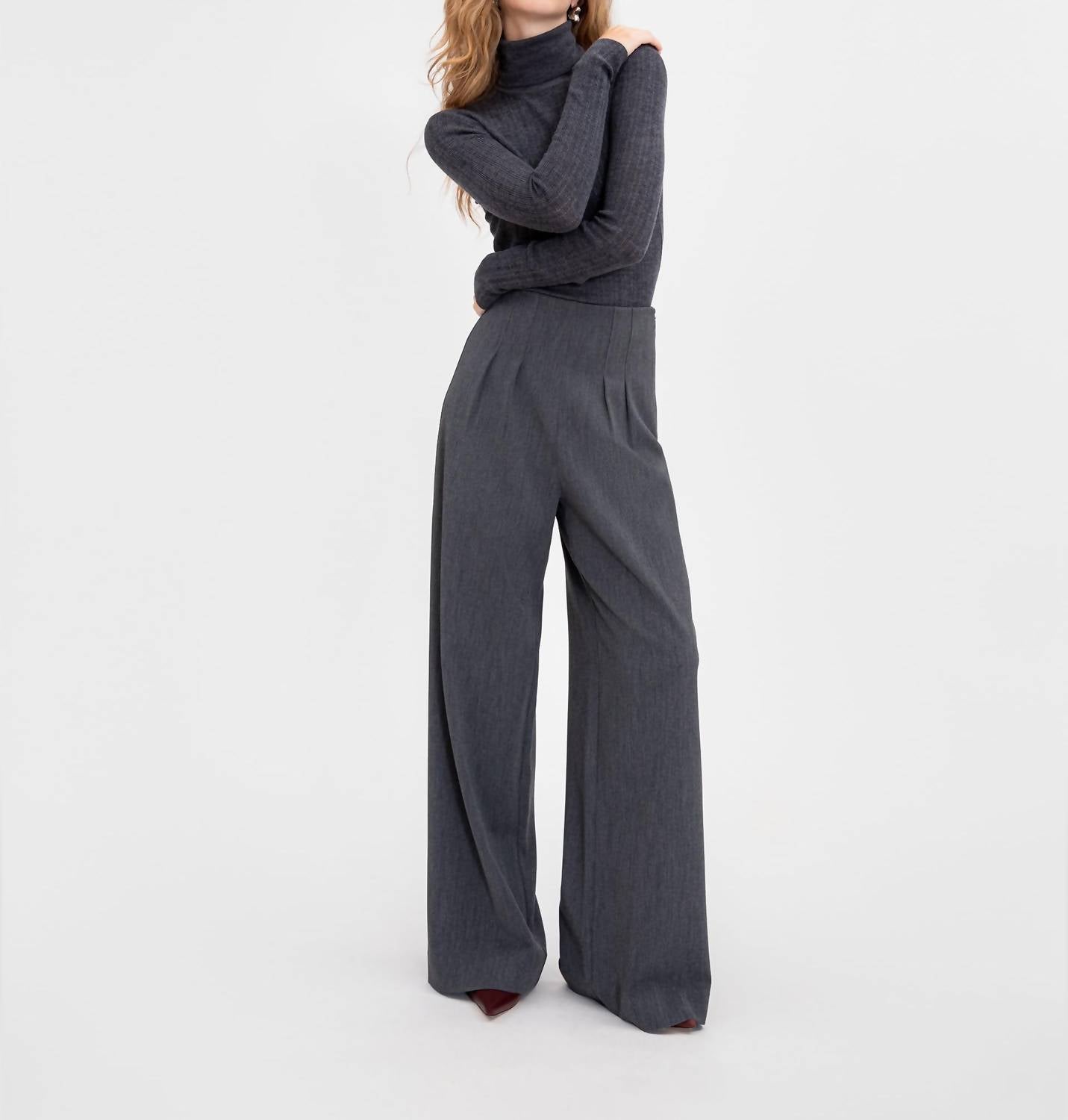 Брюки Wren в темно-сером цвете Tanya Taylor, Dark Heather
Брюки Wren в темно-сером цвете Tanya Taylor, Dark Heather