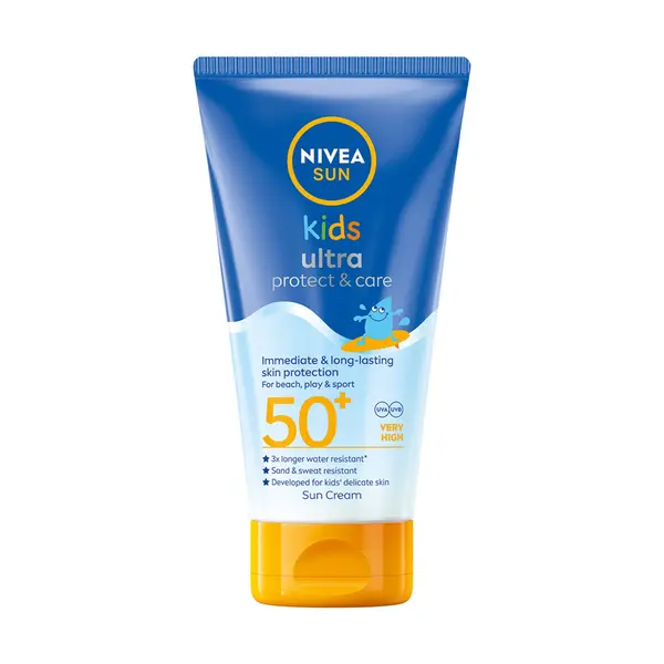 Солнцезащитный лосьон с spf50+ для детей, 150 мл Nivea Sun kids ultra protect & play
Солнцезащитный лосьон с spf50+ для детей, 150 мл Nivea Sun kids ultra protect & play