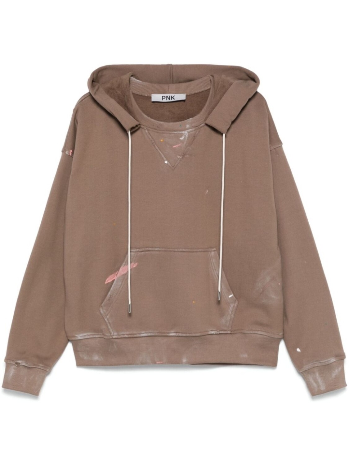 Худи с эффектом разбрызганной краски PNK, коричневый
Худи с эффектом разбрызганной краски PNK, коричневый