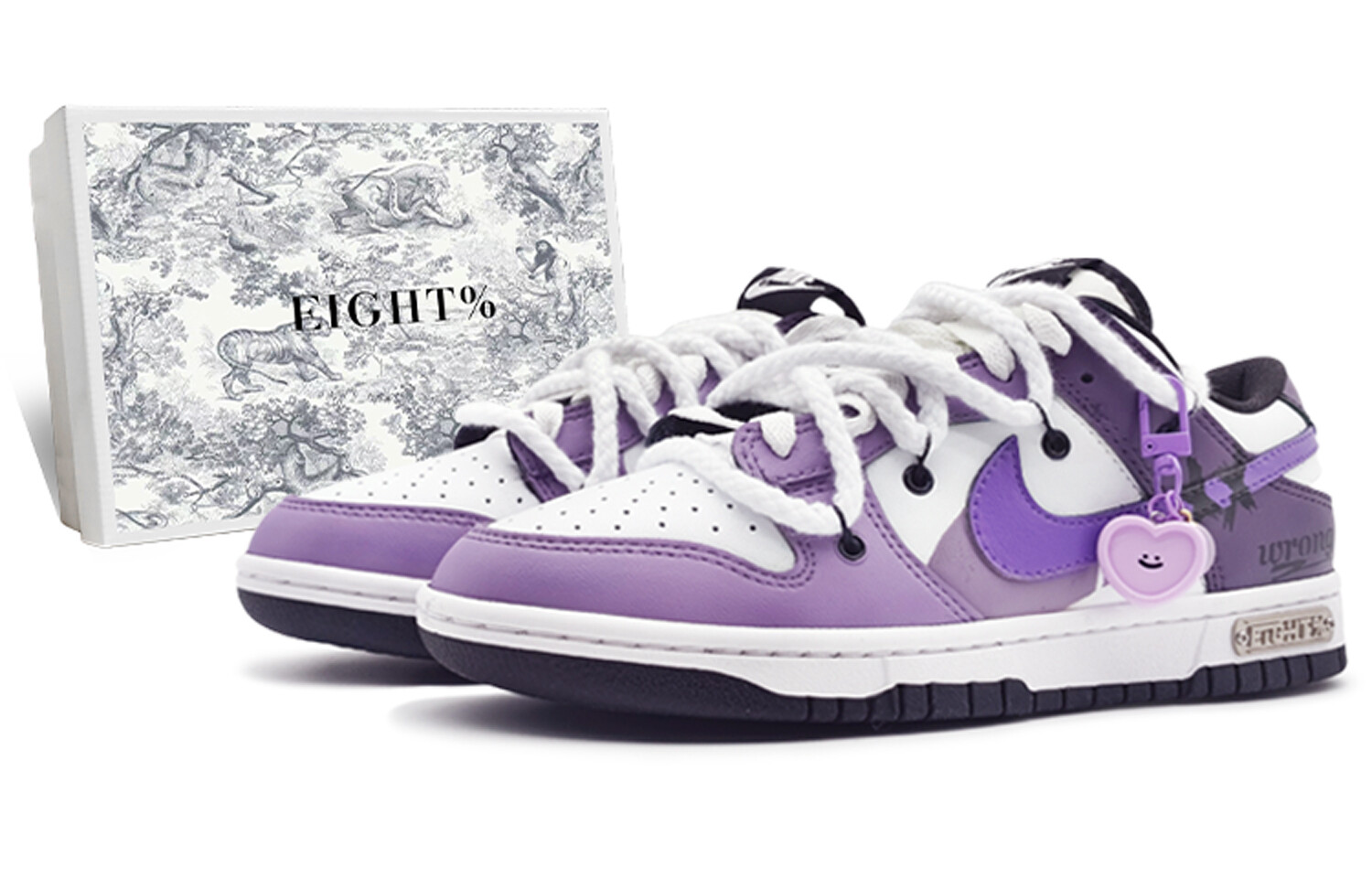 Кроссовки Nike Dunk Skateboarding Shoes Unisex Low-top White/purple, цвет Lavender
Кроссовки Nike Dunk Skateboarding Shoes Unisex Low-top White/purple, цвет Lavender