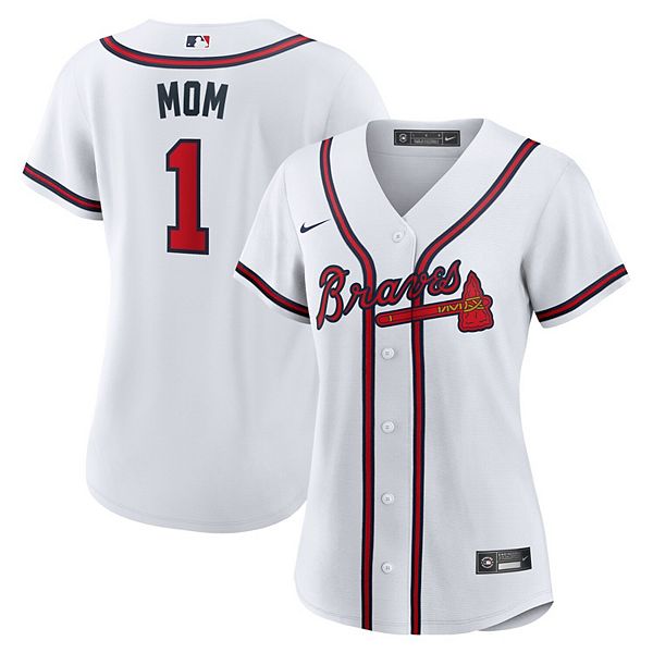 Женская белая реплика футболки Atlanta Braves #1 Mom Nike, Белый, Женская белая реплика футболки Atlanta Braves #1 Mom Nike
Женская белая реплика футболки Atlanta Braves #1 Mom Nike, Белый, Женская белая реплика футболки Atlanta Braves #1 Mom Nike