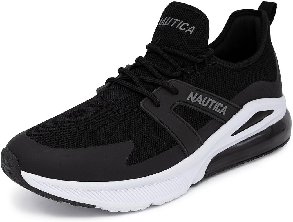 Мужские кроссовки Nautica - беговые с шнуровкой и воздушной амортизацией - легкая и удобная спортивная обувь для повседневной носки и тренировок, черный
Мужские кроссовки Nautica - беговые с шнуровкой и воздушной амортизацией - легкая и удобная спортивная обувь для повседневной носки и тренировок, черный