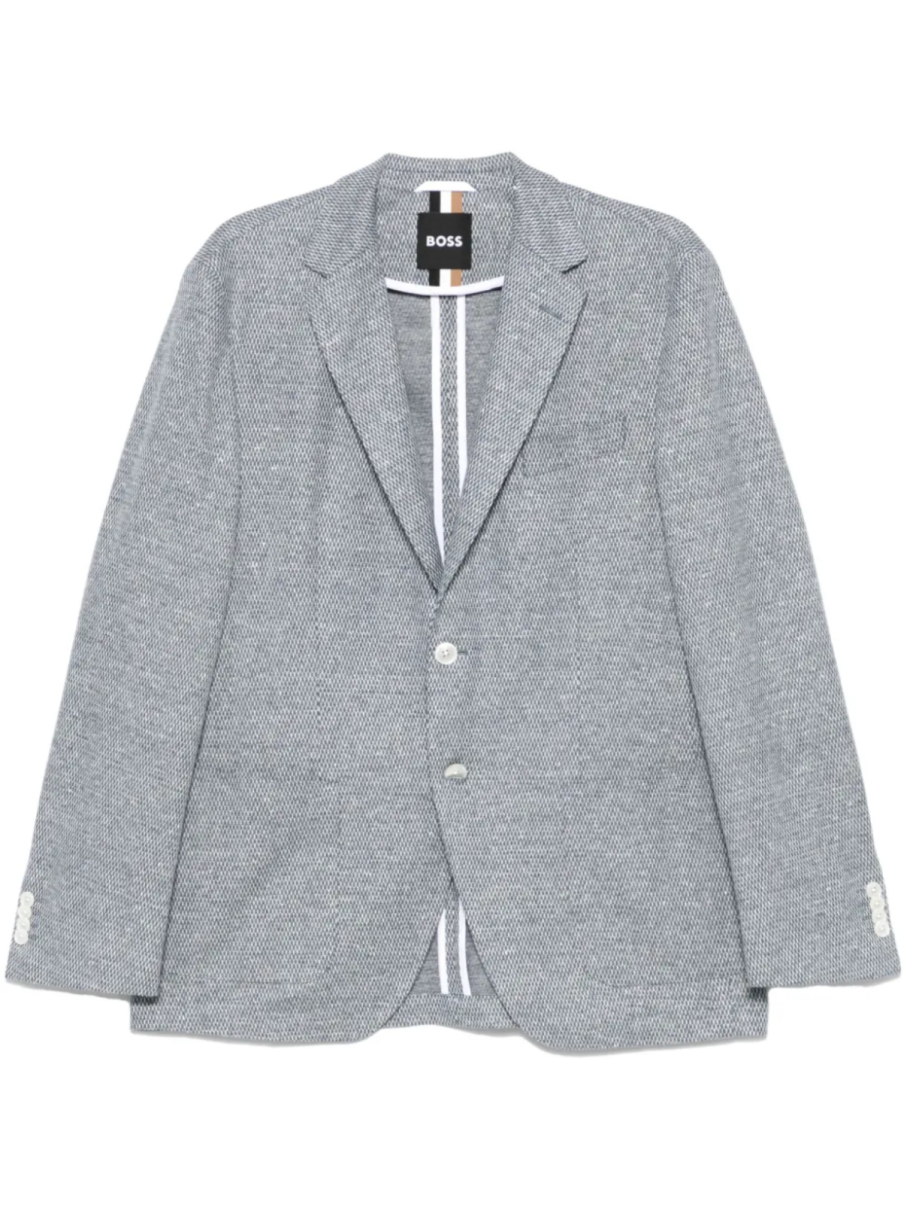Узорчатый блейзер BOSS, синий
Узорчатый блейзер BOSS, синий