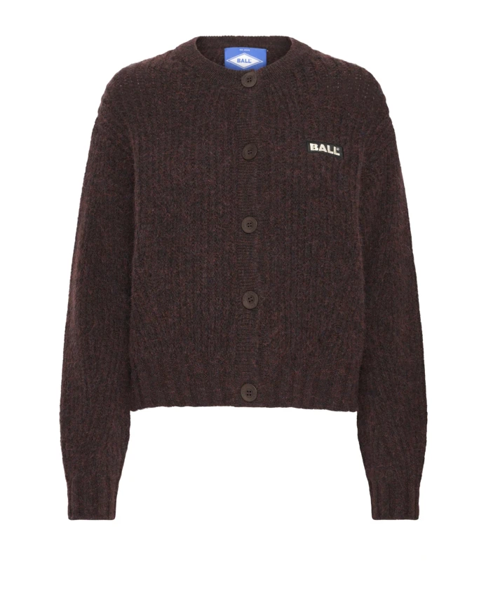 Кардиган Bastacy с ребристым узором Ball, коричневый
Кардиган Bastacy с ребристым узором Ball, коричневый