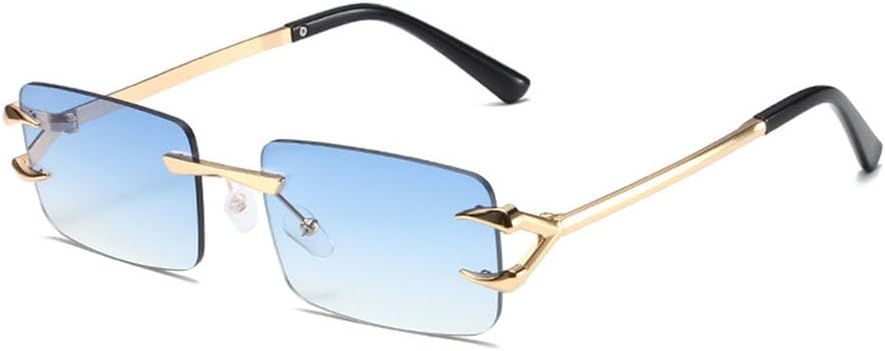 Женские солнцезащитные очки без оправы, роскошные, в стиле ретро, с прозрачным градиентом, мужские солнцезащитные очки с защитой от УФ-излучения UV400 HHZZYVY, Blue Gradient
Женские солнцезащитные очки без оправы, роскошные, в стиле ретро, с прозрачным градиентом, мужские солнцезащитные очки с защитой от УФ-излучения UV400 HHZZYVY, Blue Gradient