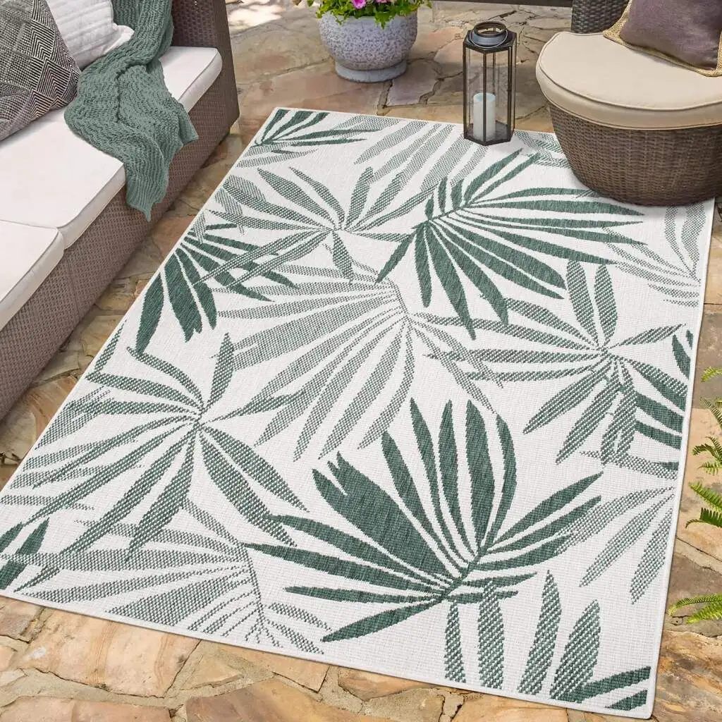 Ковер Carpet City уличный "DUO RUG 5771", прямоугольный, двусторонний ковер, устойчивый к атмосферным воздействиям внутри и снаружи, балкон, терраса, гостиная 160х230 см, зеленый
Ковер Carpet City уличный "DUO RUG 5771", прямоугольный, двусторонний ковер, устойчивый к атмосферным воздействиям внутри и снаружи, балкон, терраса, гостиная 160х230 см, зеленый