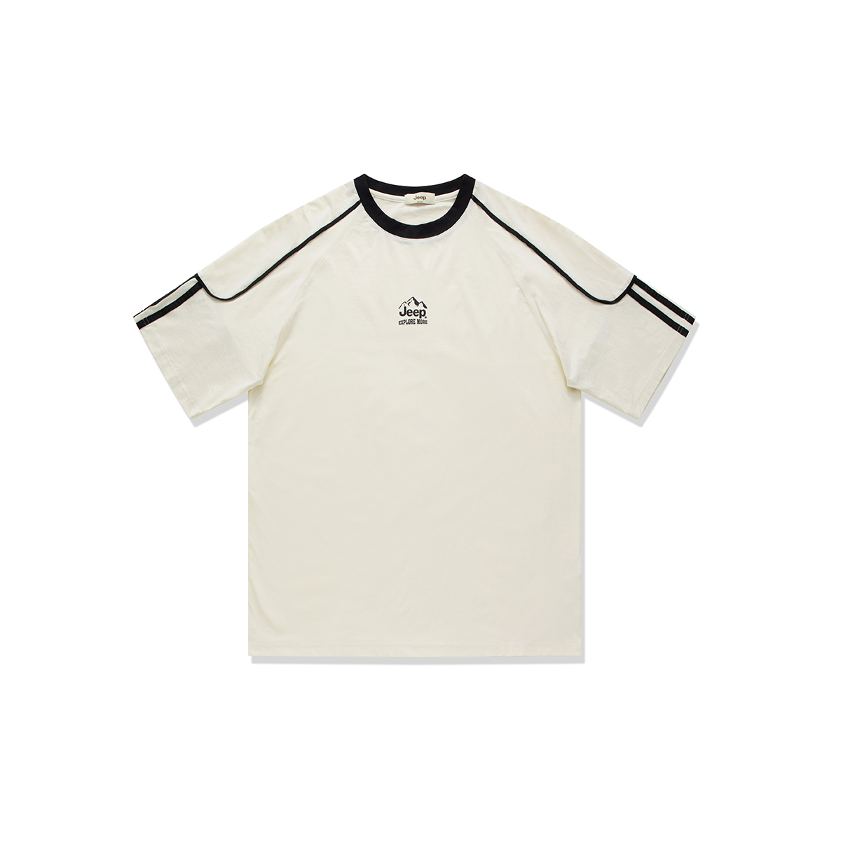 Футболка унисекс Jeep, цвет слоновая кость
Футболка унисекс Jeep, цвет слоновая кость