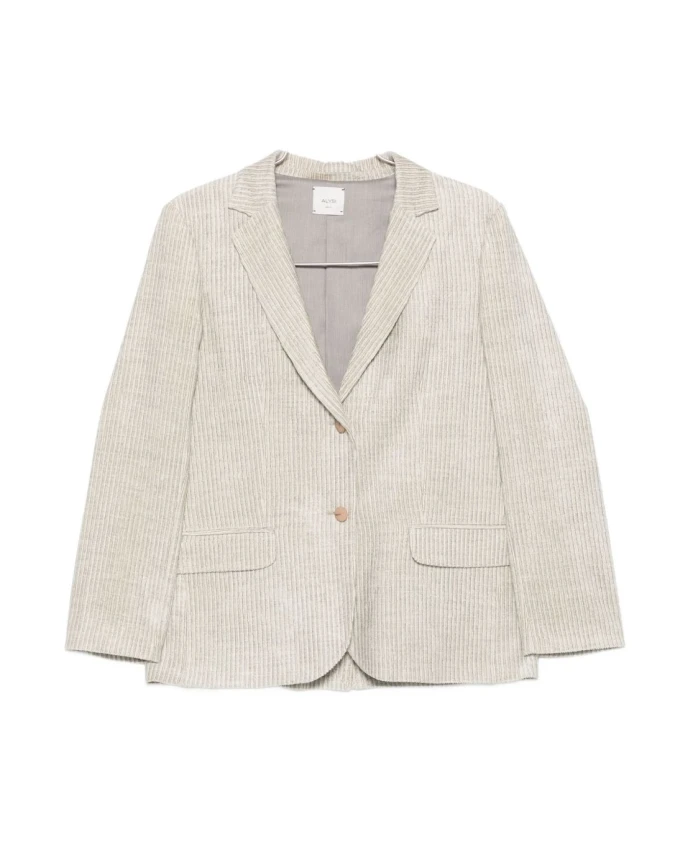 Светло-Серая шелковая нейлоновая куртка Alysi, серый
Светло-Серая шелковая нейлоновая куртка Alysi, серый