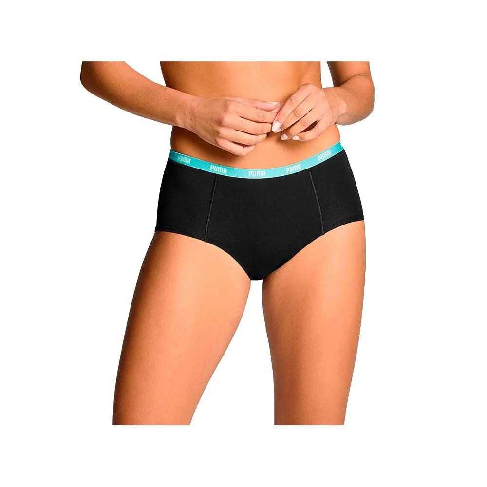 Трусы 3 шт Puma Hipster, черный
Трусы 3 шт Puma Hipster, черный
