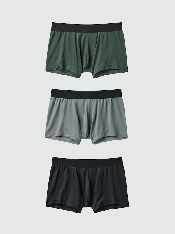 Боксеры AIRism (3 пары) Uniqlo, 58 dark green
Боксеры AIRism (3 пары) Uniqlo, 58 dark green