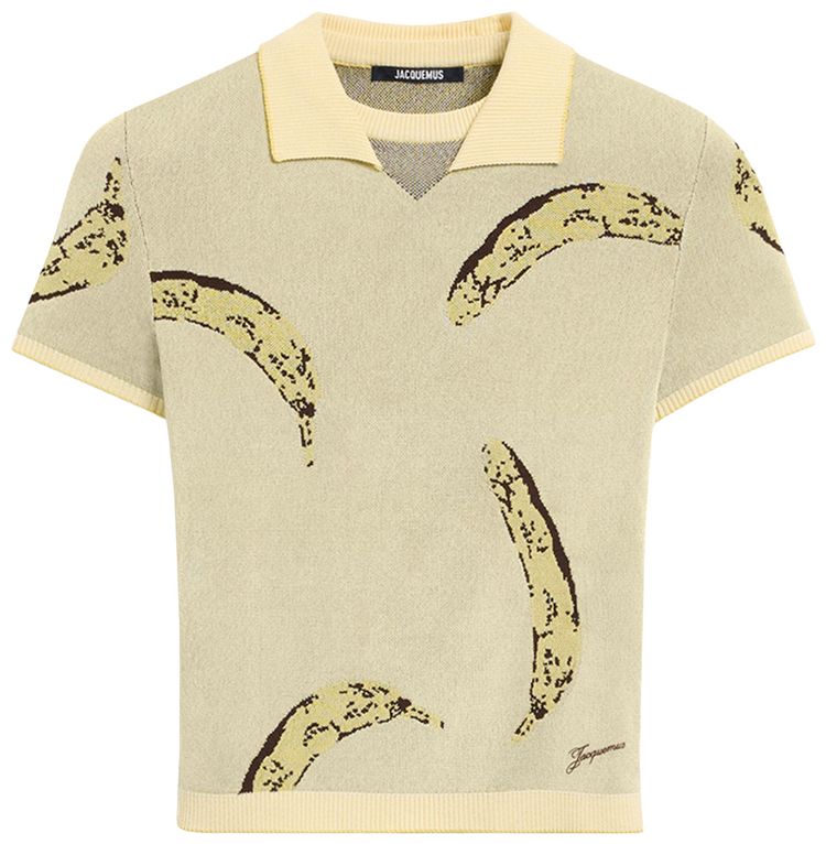 Поло Jacquemus Le Polo Marino 'Banana Jacquard Yellow', желтый
Поло Jacquemus Le Polo Marino 'Banana Jacquard Yellow', желтый