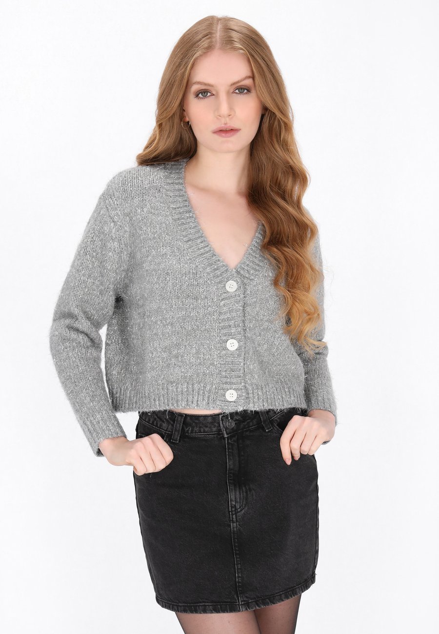Кардиган DreiMaster Cardigan, Grey Melange/Grey
Кардиган DreiMaster Cardigan, Grey Melange/Grey
