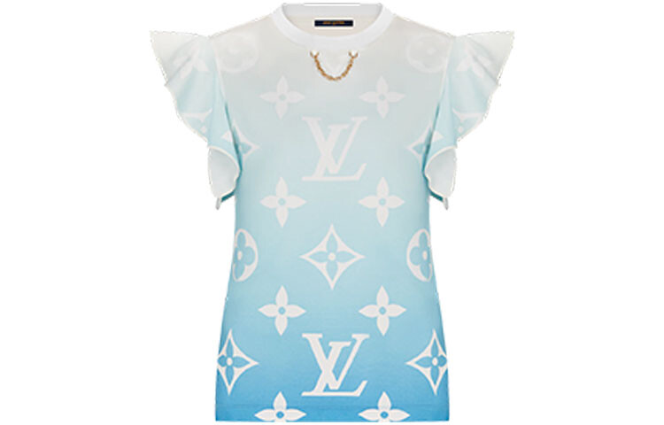 Новые квартальные продукты LV Футболка женская синяя Louis Vuitton
Новые квартальные продукты LV Футболка женская синяя Louis Vuitton