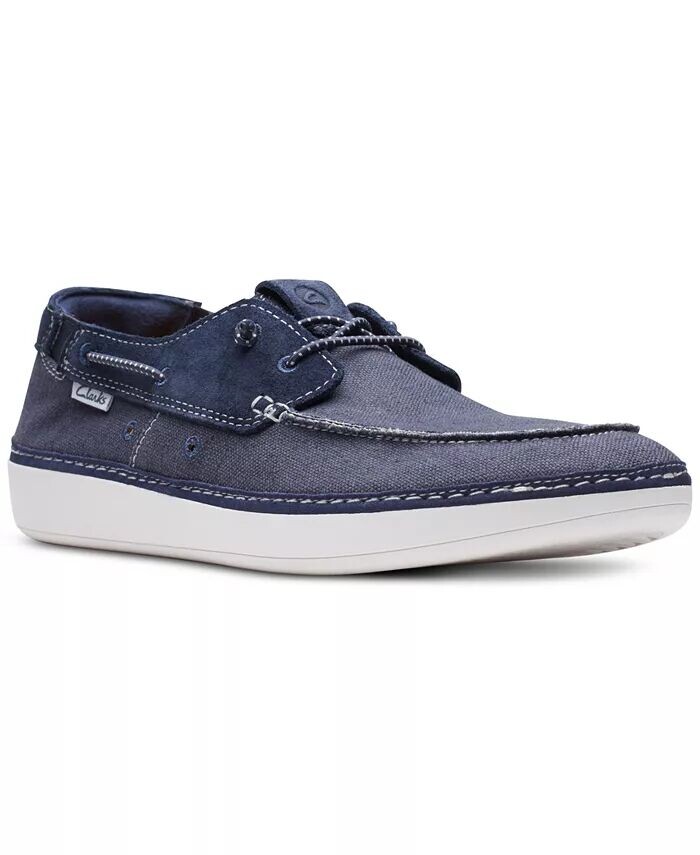 Мужские парусиновые туфли Higley Tie Slip-On Boat Shoes Clarks, синий
Мужские парусиновые туфли Higley Tie Slip-On Boat Shoes Clarks, синий