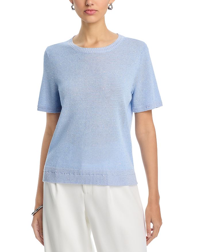 Ноа Свитер с коротким рукавом из микро-пайеток Kobi Halperin, синий
Ноа Свитер с коротким рукавом из микро-пайеток Kobi Halperin, синий