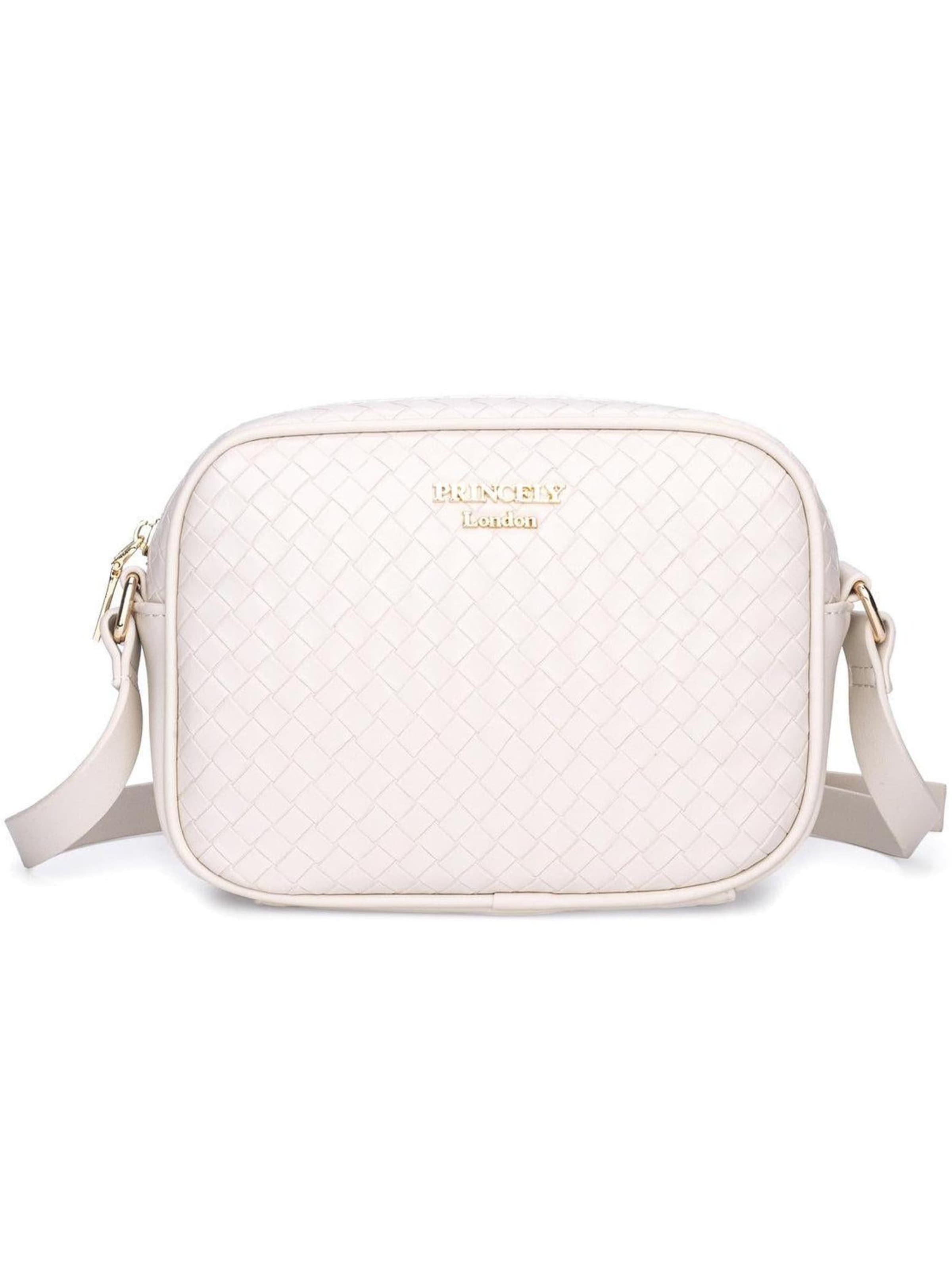 Princely London Плечевая сумка 'Maya' в цвете Off White
Princely London Плечевая сумка 'Maya' в цвете Off White