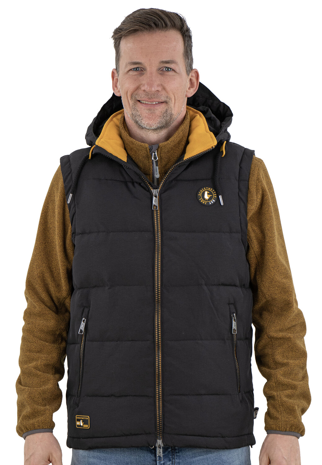 Утепленный жилет SCHIETWETTER Herren Freizeit Outdoor Sport, черный
Утепленный жилет SCHIETWETTER Herren Freizeit Outdoor Sport, черный