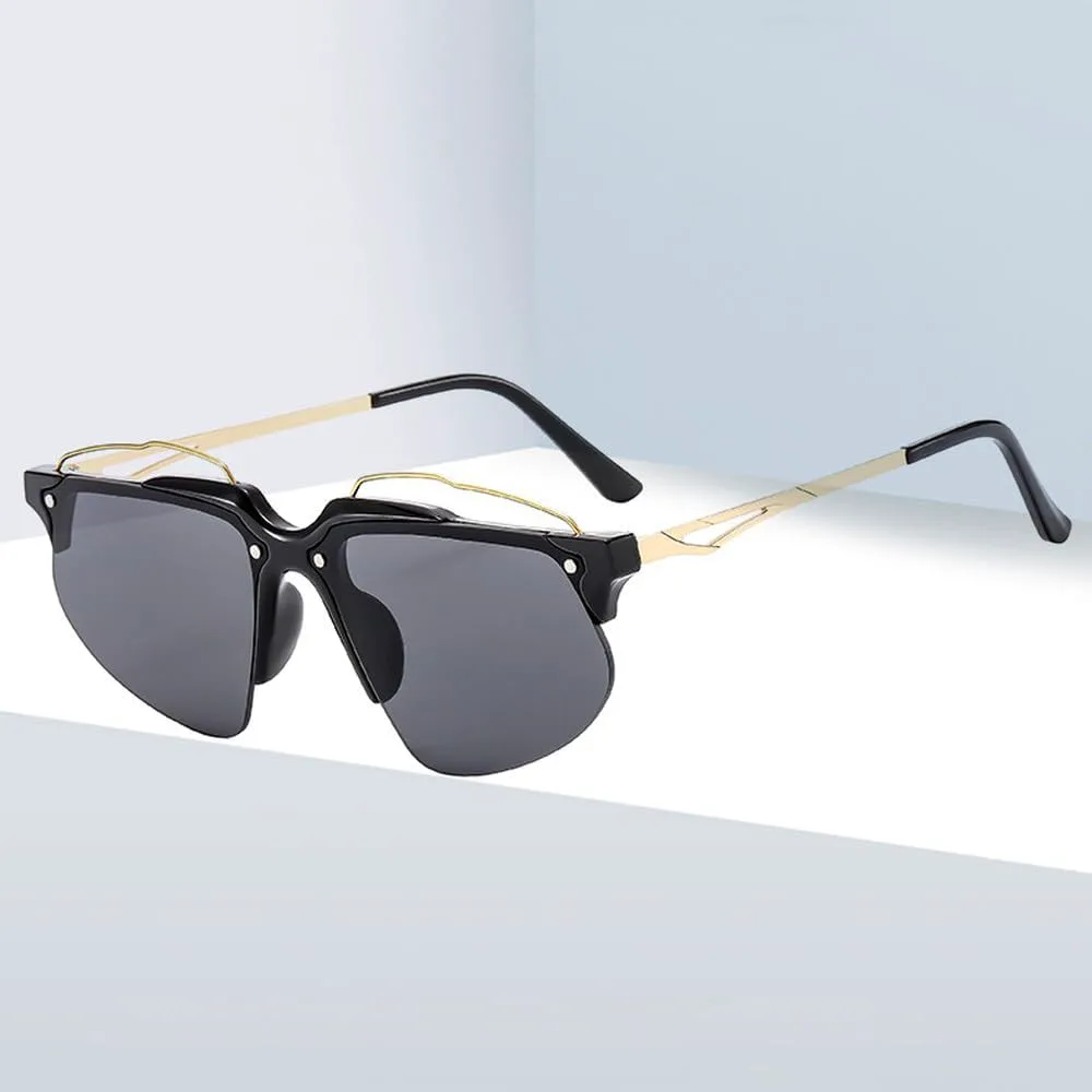 Модные женские солнцезащитные очки в стиле ретро с градиентной металлической оправой без рамки, мужские очки для занятий спортом на открытом воздухе MTZJH, 4
Модные женские солнцезащитные очки в стиле ретро с градиентной металлической оправой без рамки, мужские очки для занятий спортом на открытом воздухе MTZJH, 4