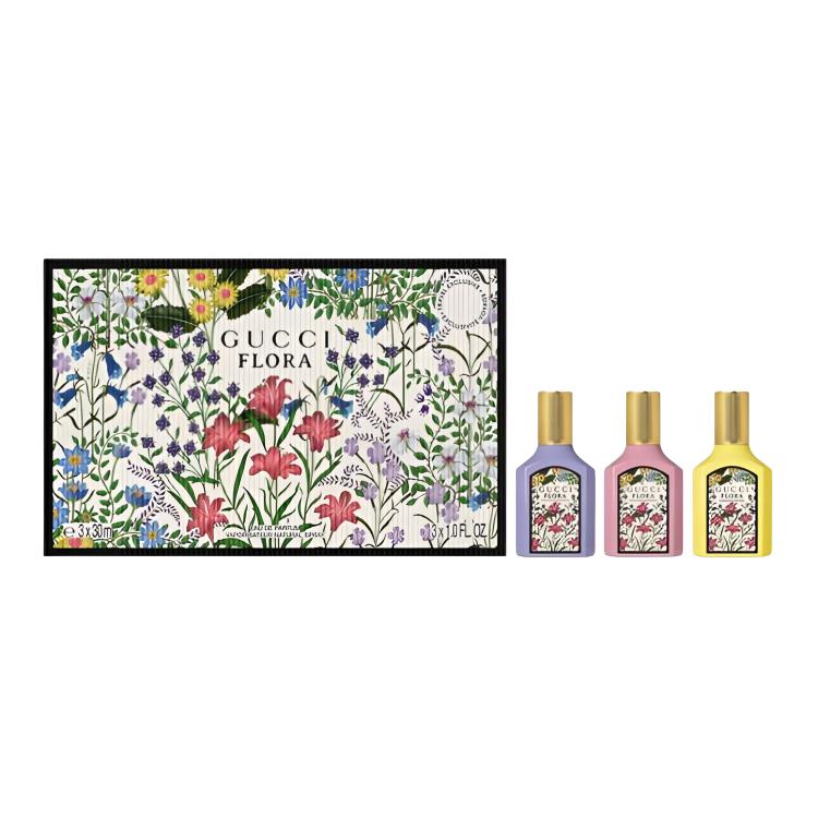 Flora Gorgeous женский парфюмерный набор Eau De Parfum EDP 30мл*3 GUCCI
Flora Gorgeous женский парфюмерный набор Eau De Parfum EDP 30мл*3 GUCCI