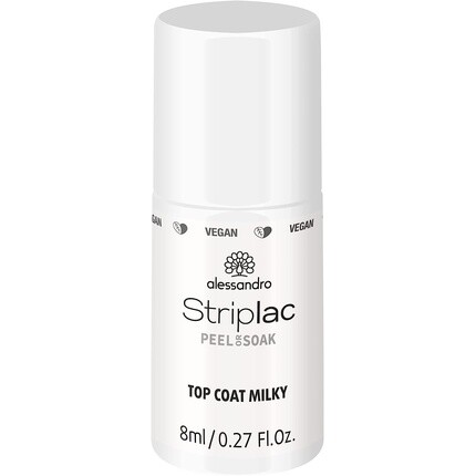 Striplac Peel Or Soak Vegan Milky Led Top Coat для идеальных ногтей 8 мл, Alessandro
Striplac Peel Or Soak Vegan Milky Led Top Coat для идеальных ногтей 8 мл, Alessandro