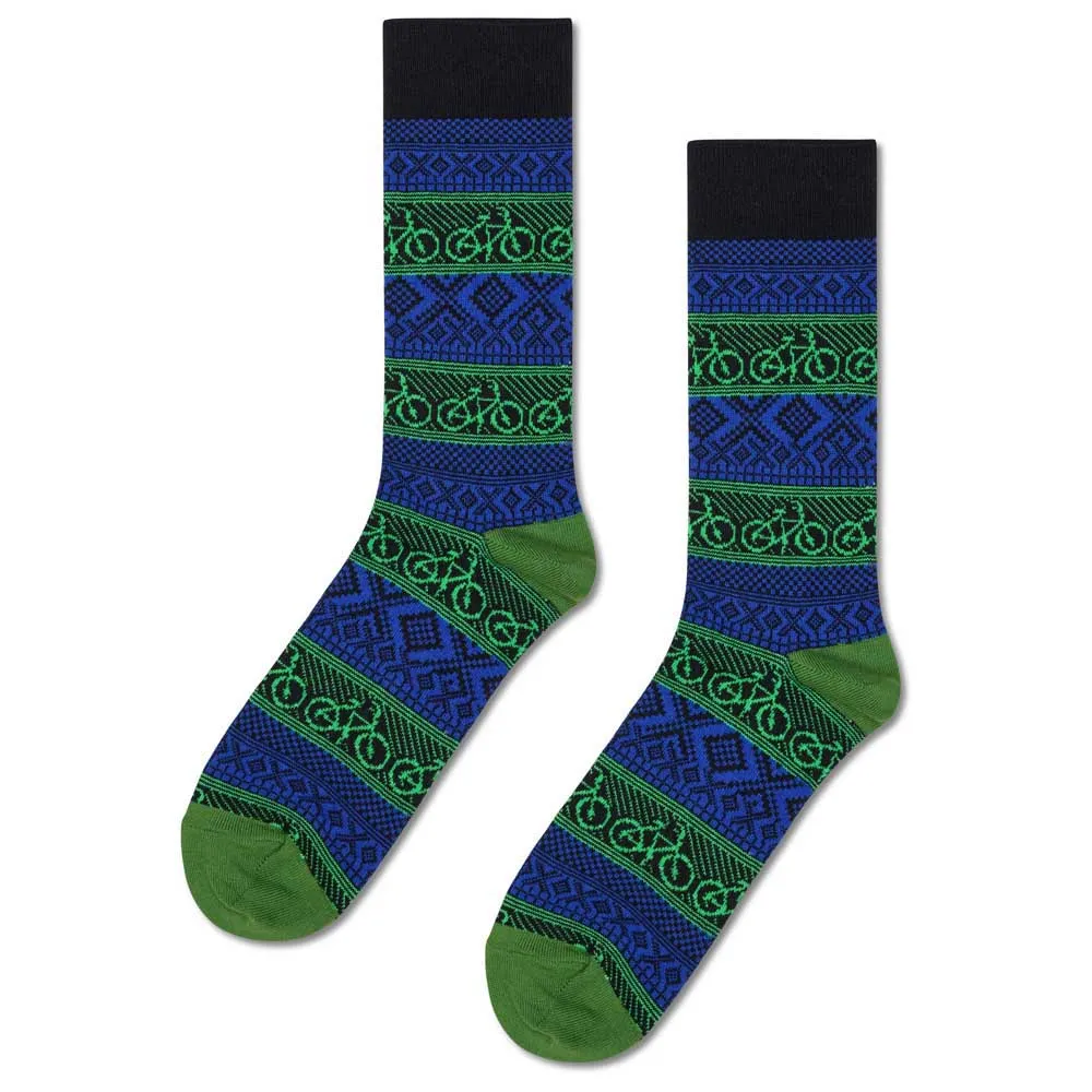 Носки Happy Bike jaquard crew, зеленый
Носки Happy Bike jaquard crew, зеленый