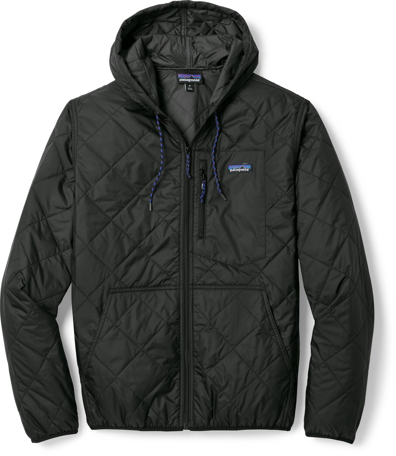 Утепленная толстовка-бомбер с ромбовидной стеганой отделкой — мужская Patagonia, черный
Утепленная толстовка-бомбер с ромбовидной стеганой отделкой — мужская Patagonia, черный