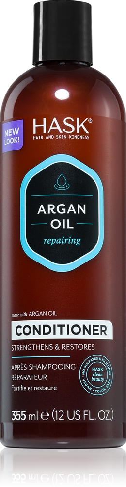 Освежающий кондиционер с аргановым маслом для поврежденных волос Hask, 355 мл
Освежающий кондиционер с аргановым маслом для поврежденных волос Hask, 355 мл
