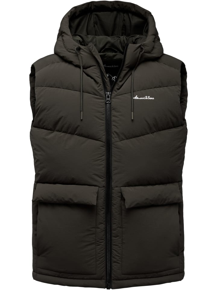 Amaci&Sons Зимний жилет LOWELL черного цвета
Amaci&Sons Зимний жилет LOWELL черного цвета