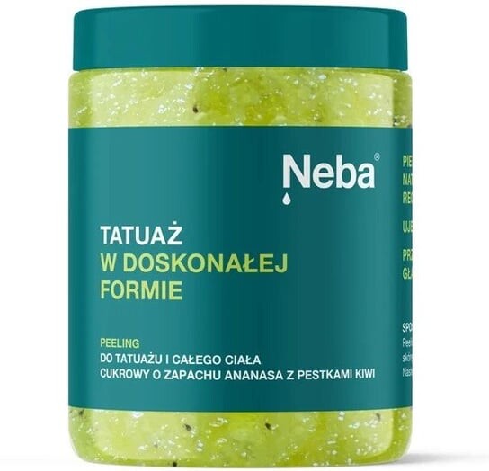 Пилинг для ухода за татуировкой и кожей, 300г Neba
Пилинг для ухода за татуировкой и кожей, 300г Neba