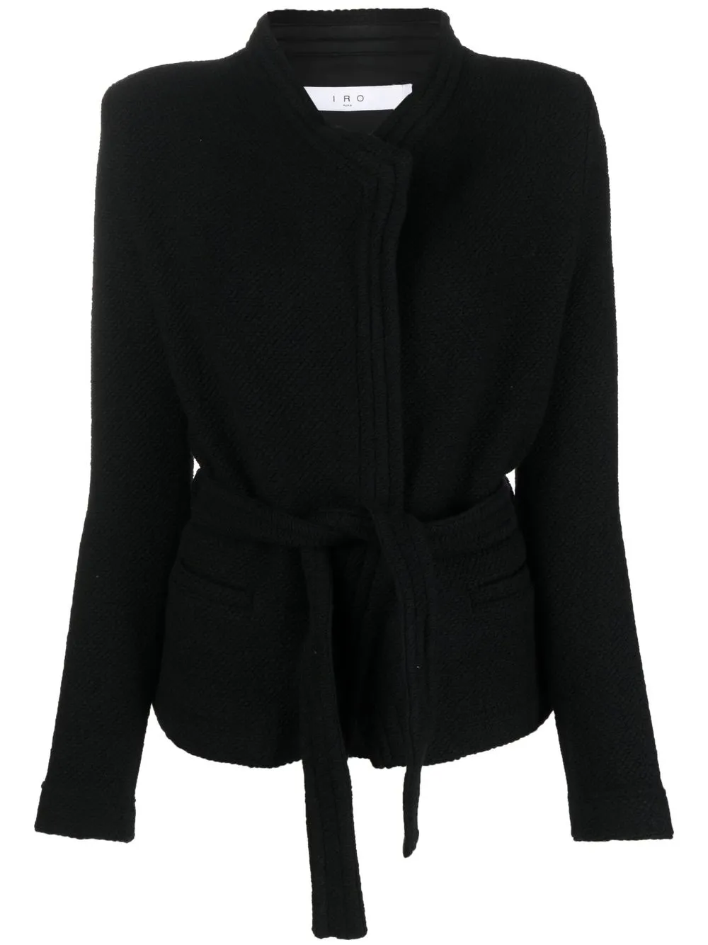 Куртка с тиснением и поясом IRO, черный
Куртка с тиснением и поясом IRO, черный