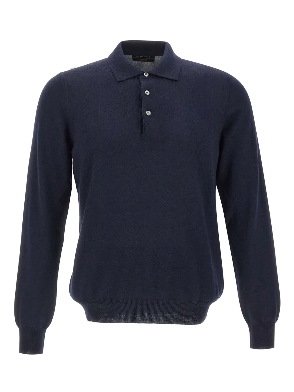 Рубашка-поло с длинными рукавами и тремя пуговицами Gran Sasso, синий
Рубашка-поло с длинными рукавами и тремя пуговицами Gran Sasso, синий