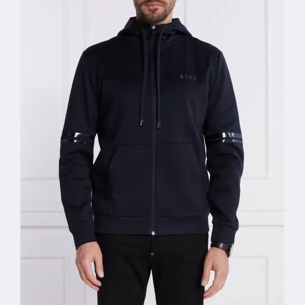 Толстовка обычного кроя с отвисшим зеркалом Boss, синий
Толстовка обычного кроя с отвисшим зеркалом Boss, синий